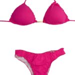 Scrunch Bikini PINK SET Top / Bottom