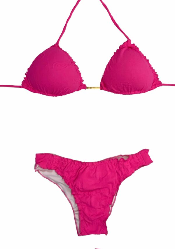 Scrunch Bikini PINK SET Top / Bottom