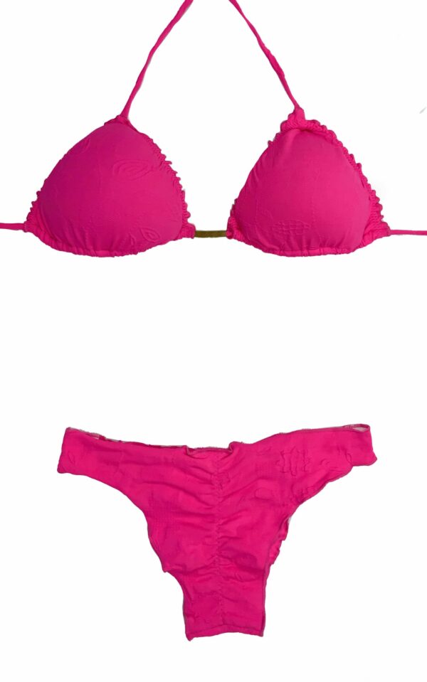 Scrunch Bikini PINK SET Top / Bottom