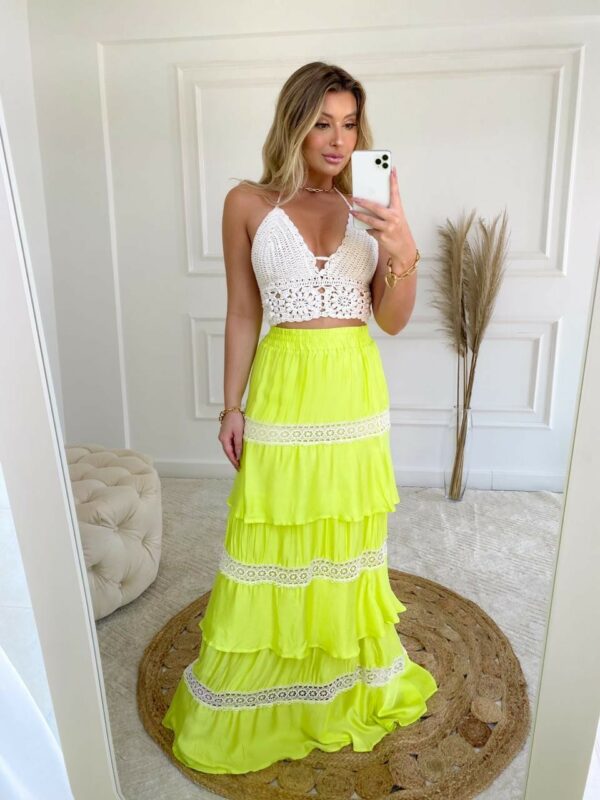 Fluor Long Skirt