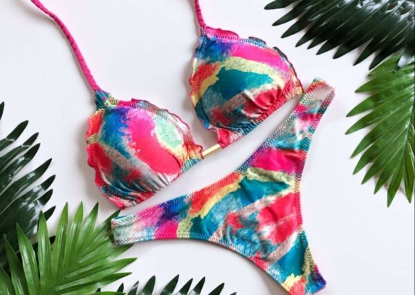 BIKINI COLOURS SET TOP / BOTTOM