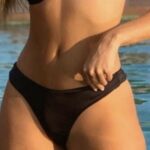 SCRUNCH BRAZILIAN BIKINI BOTTOM BLACK (ONE PIECE)