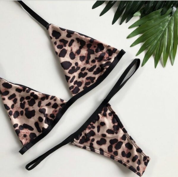 BIKINI MINI ANIMAL PRINT SET TOP / BOTTOM