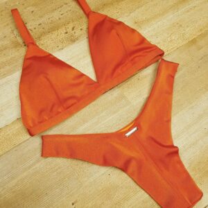 BIKINI ORANGE GLAMOUR STAMP SET TOP / BOTTOM HIGH