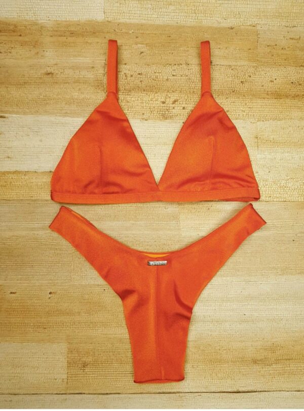 BIKINI ORANGE GLAMOUR STAMP SET TOP / BOTTOM HIGH