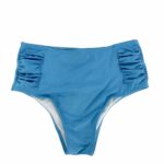 HIGH WAISTED BOTTOM BLUE (ONE PIECE)