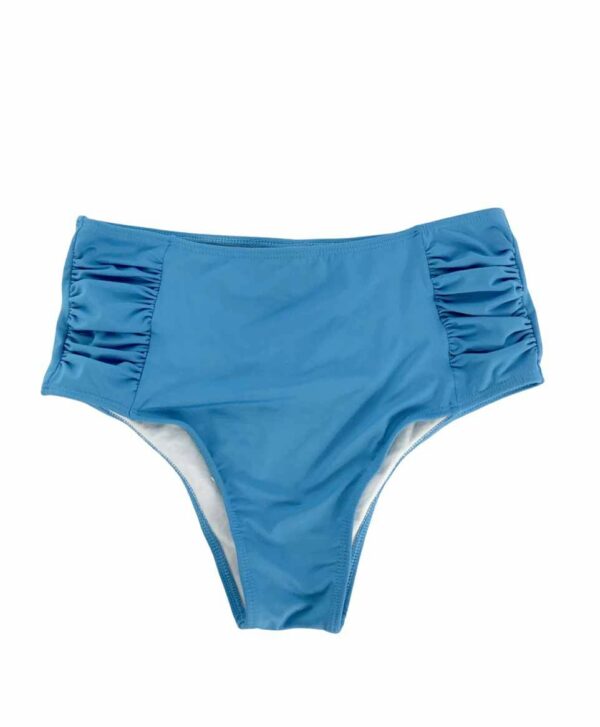 HIGH WAISTED BOTTOM BLUE (ONE PIECE)