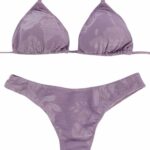 BIKINI LILAC SET TOP / BOTTOM HIGH