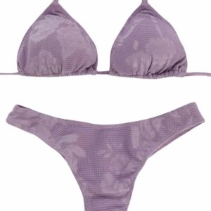 BIKINI LILAC SET TOP / BOTTOM HIGH