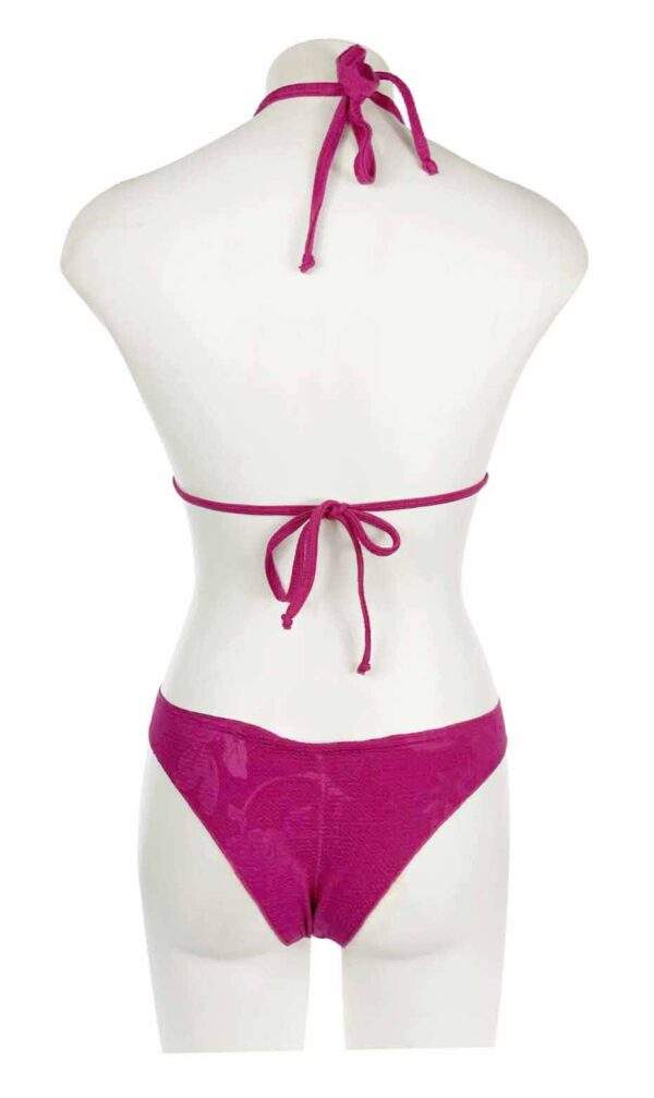 SCRUNCH BIKINI ROSE HOT PINK TOP / BOTTOM