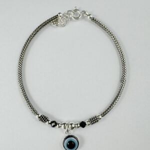 Evil Eye Women's Bracelet - Silver