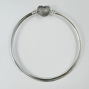 Heart  Women's Bracelet - Silver