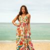 Womens Sally Maxi Dress - Image 4