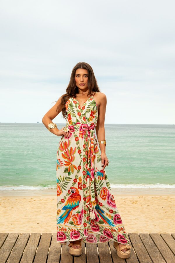 Womens Sally Maxi Dress - Image 4